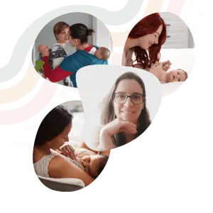 portrait amélie dequatre entouré accomapgnante périnat